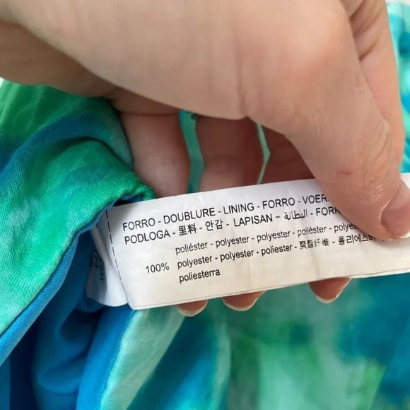 Zara Satin Effect Bustier Corset Bodysuit Blue Green Size Small Blogger Fave - Picture 15 of 15